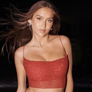 COPY - Meshki Tamara diamanté Top